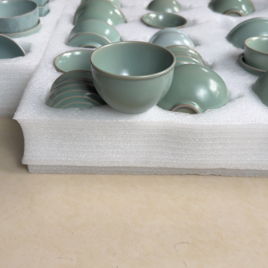 信***赖陶摆件幕君青风水缸