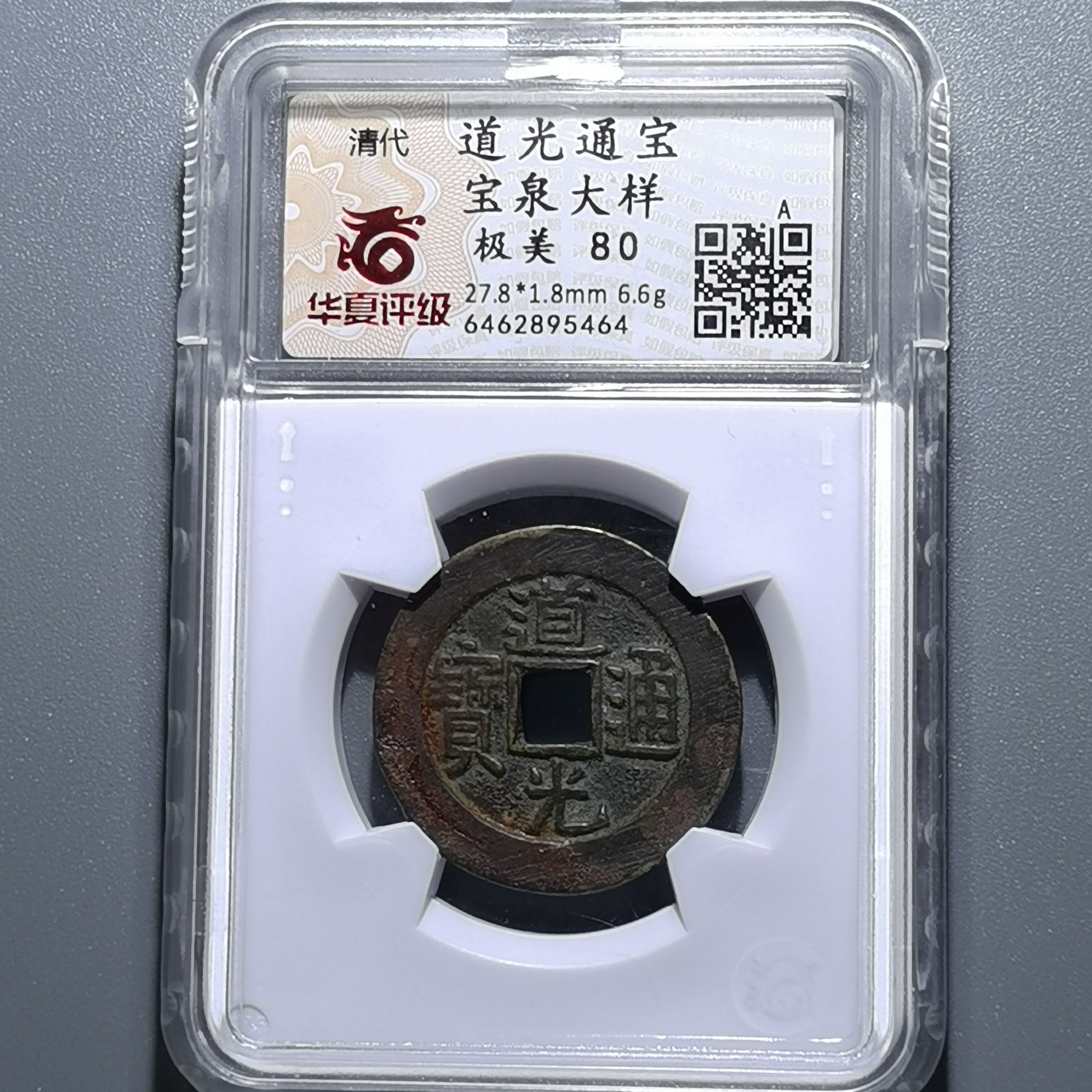 0225-19 道光通宝宝泉大样