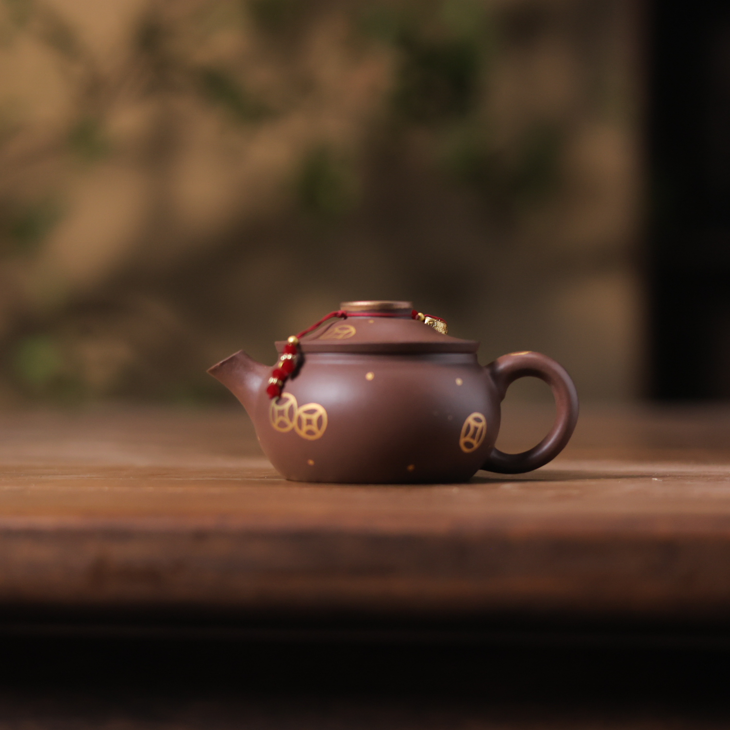 【大乔甄选】紫玉金砂壶110cc-茶道配件（窑云S0103）