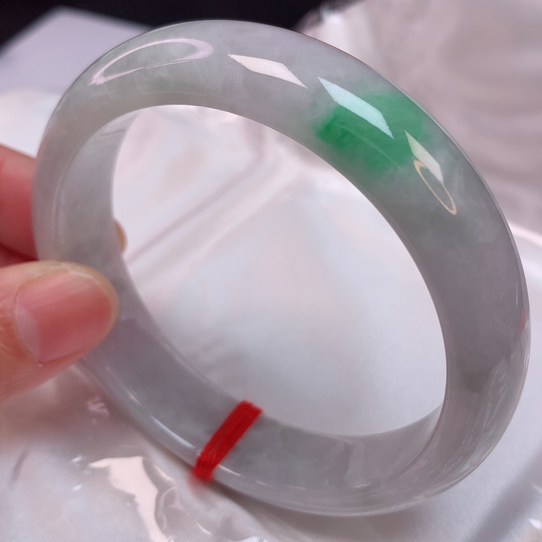 翡翠手镯未镶嵌58 翡翠手镯