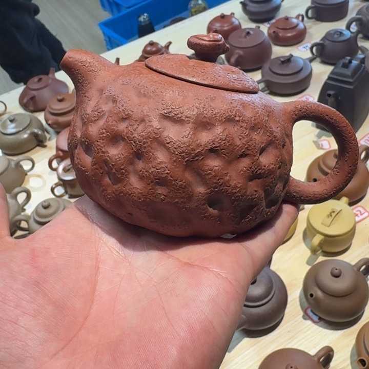 紫砂茶壶宜兴紫砂微瑕