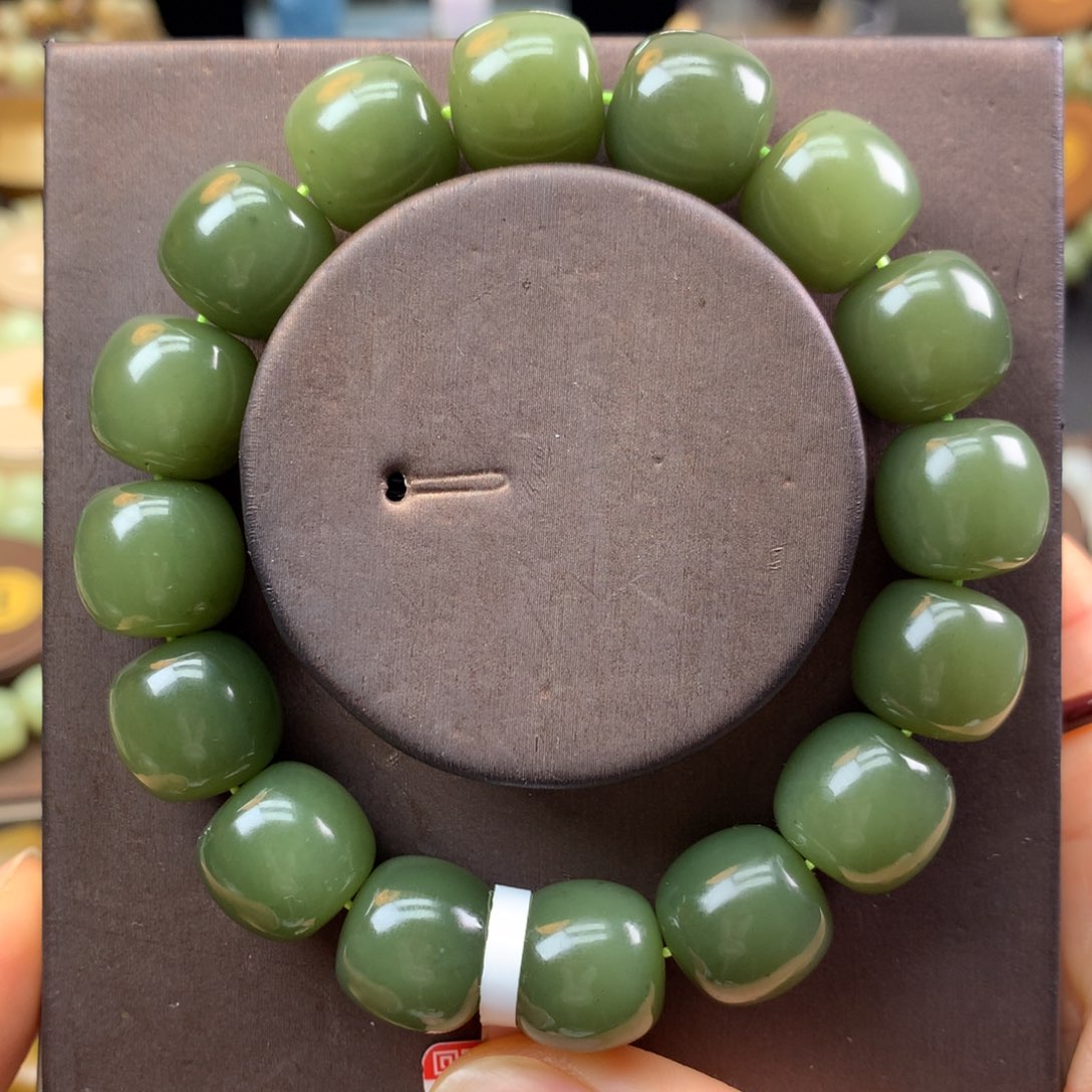 和田玉手链未镶嵌