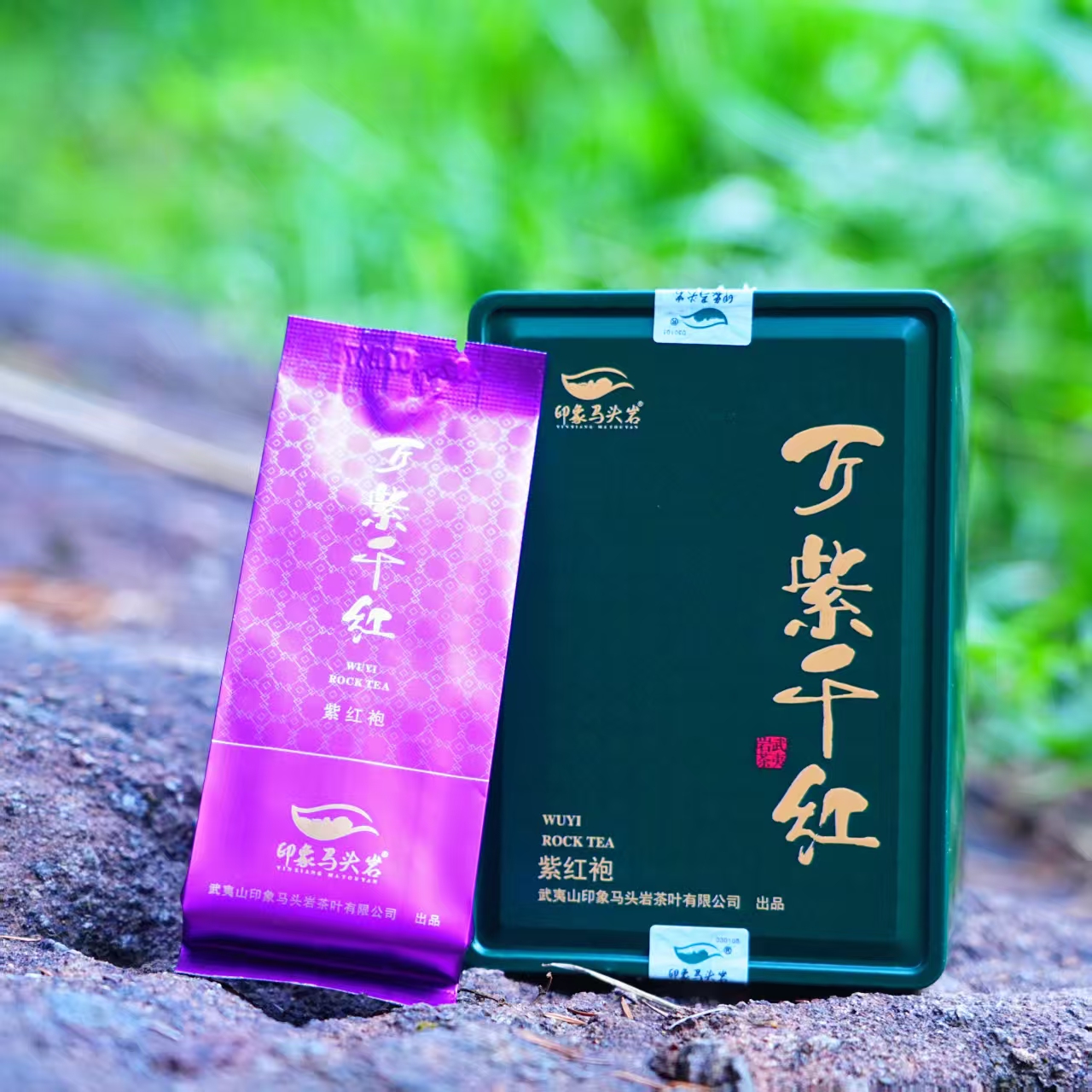 【万紫千红】紫红袍武夷山岩茶传统工艺中轻火核心产区25年春茶