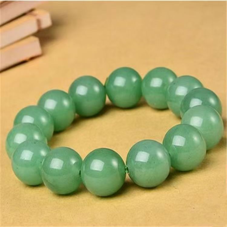 新疆天然玉石东陵玉手串14mm（多样性发其一）