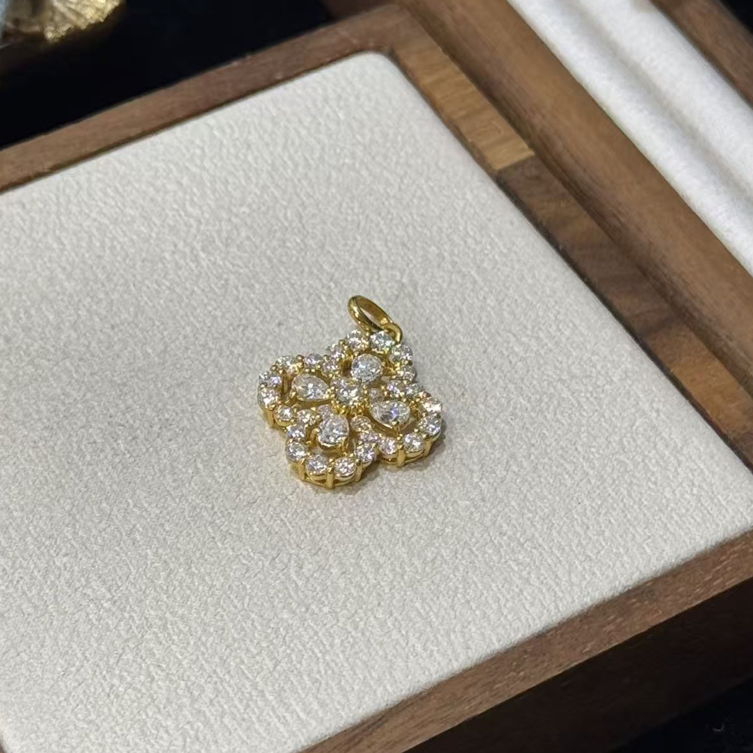 足金999 黄金5G工艺 吊坠