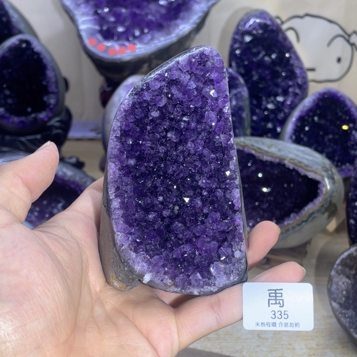 未镶嵌珠宝半成品紫晶