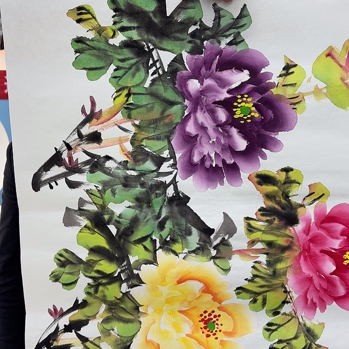 国画手绘国画作品