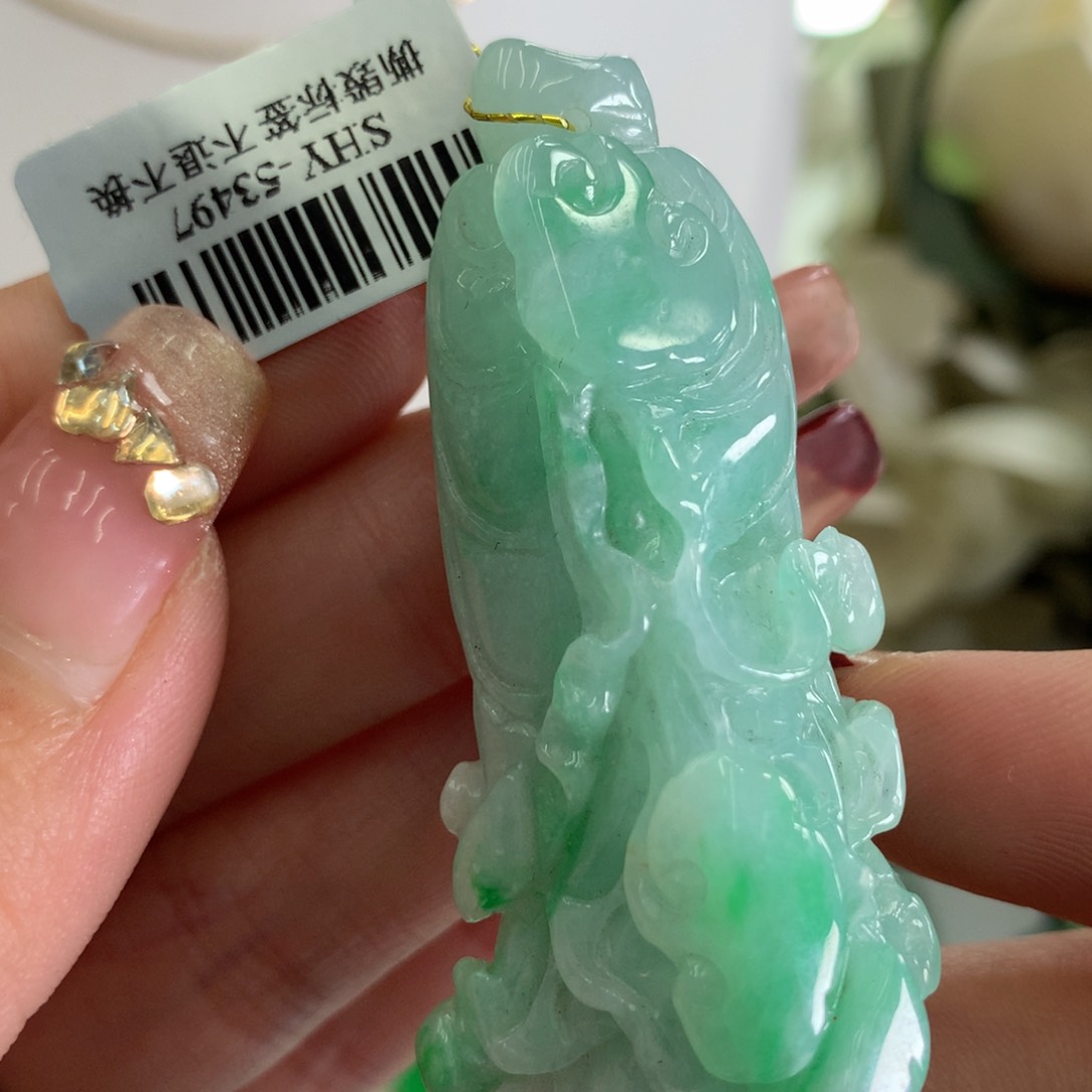 翡翠吊坠(不含链)未镶嵌