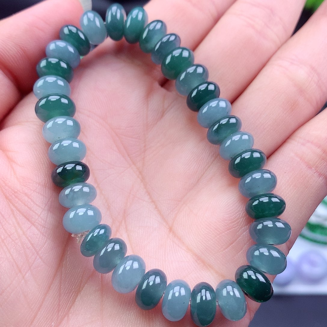 未镶嵌手链翡翠手串