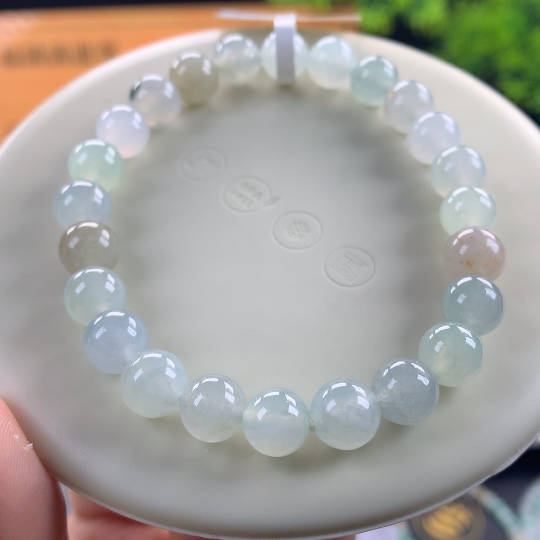 翡翠未镶嵌手链卡8