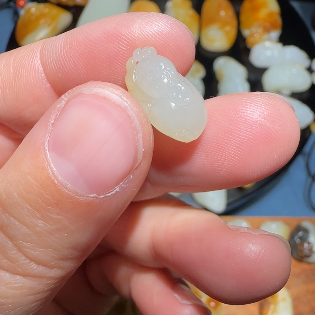 和田玉吊坠(不含链)未镶嵌