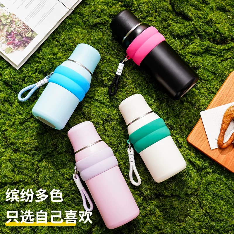 防摔多色保温杯网红茶杯梦幻风大容量新款316不锈钢保温茶水分离