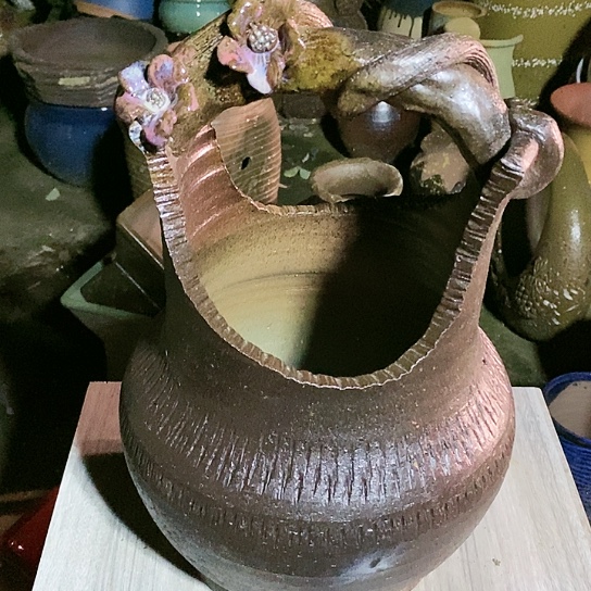 【闪购商品】紫砂花盆17.32花盆无孔