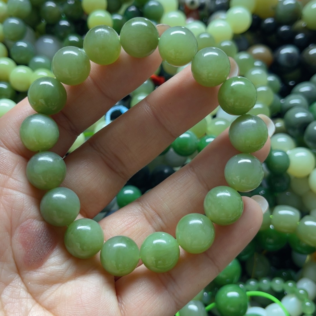 和田玉手链未镶嵌