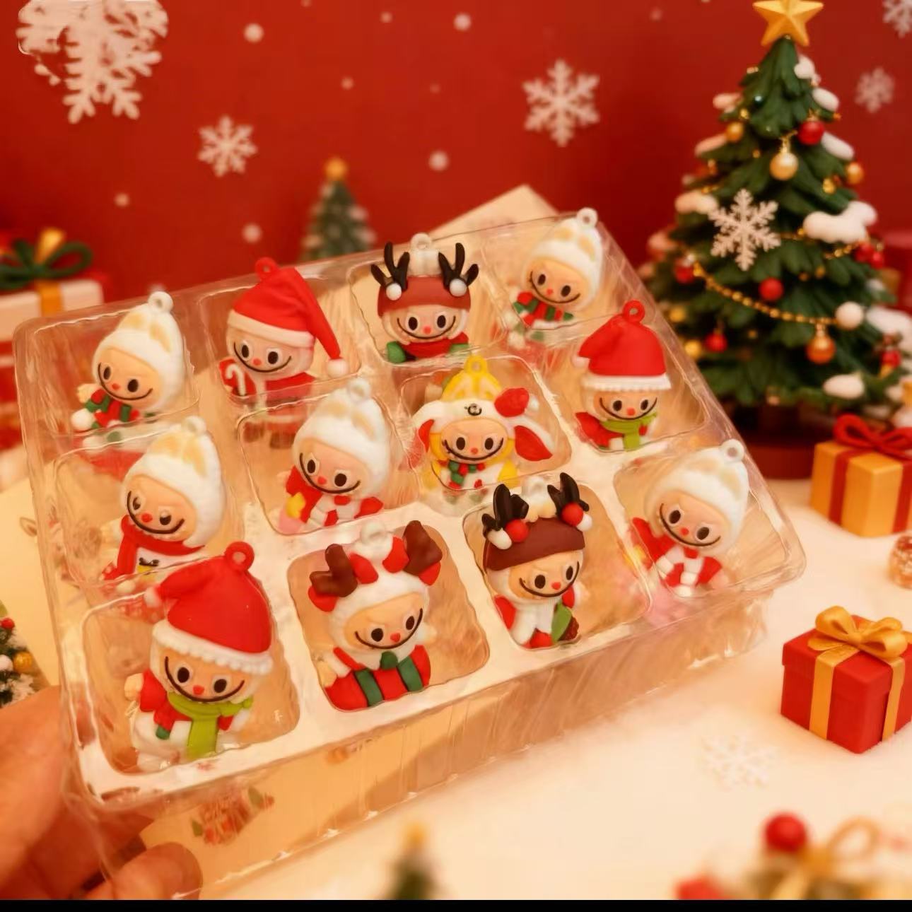 【12个】精美植绒公仔玩具科学实验绘画