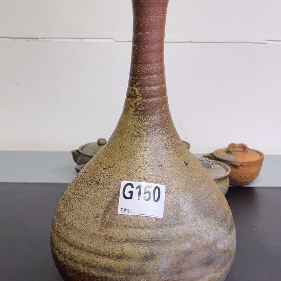 备前烧作品（石井不老有掉皮