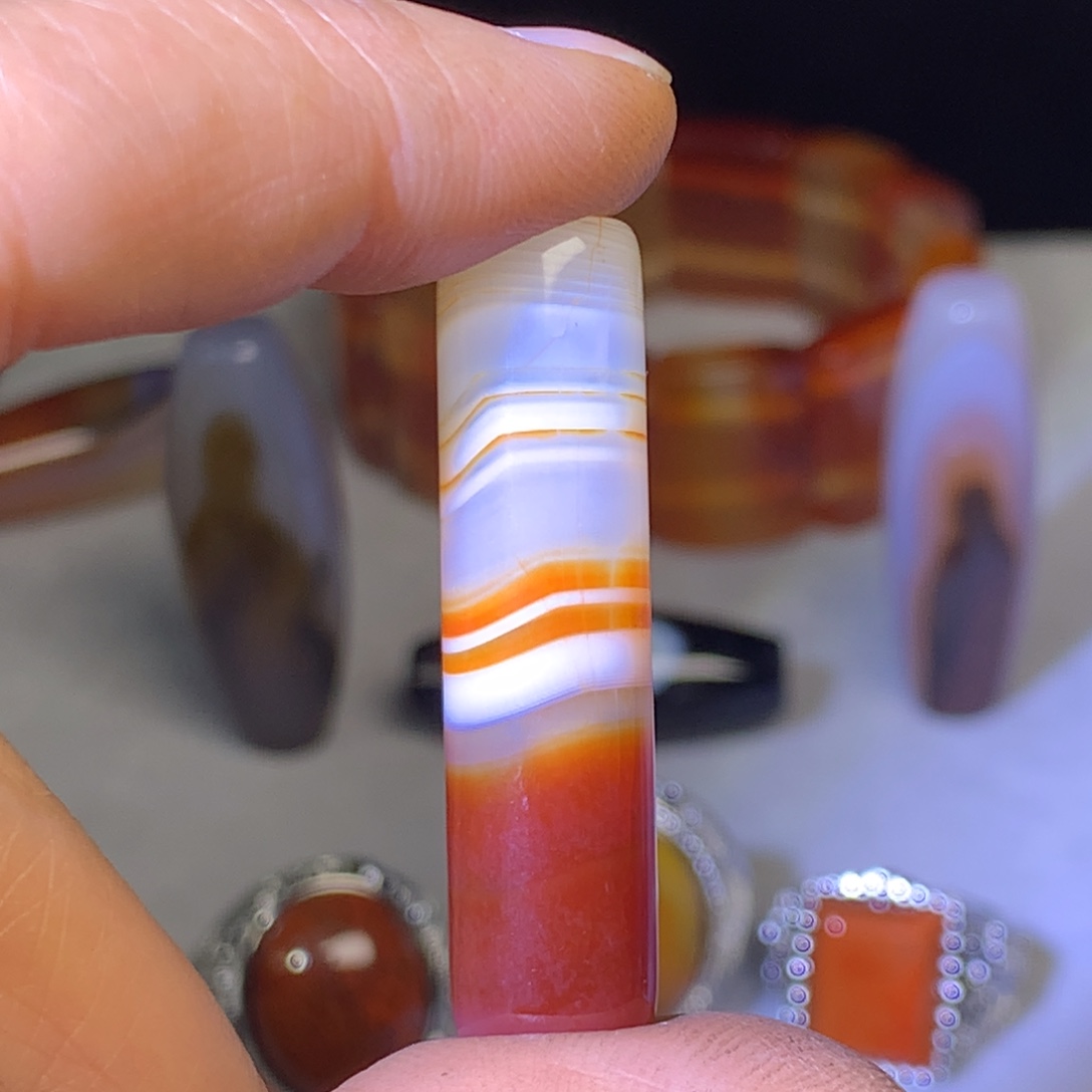 玛瑙/玉髓未镶嵌颈饰