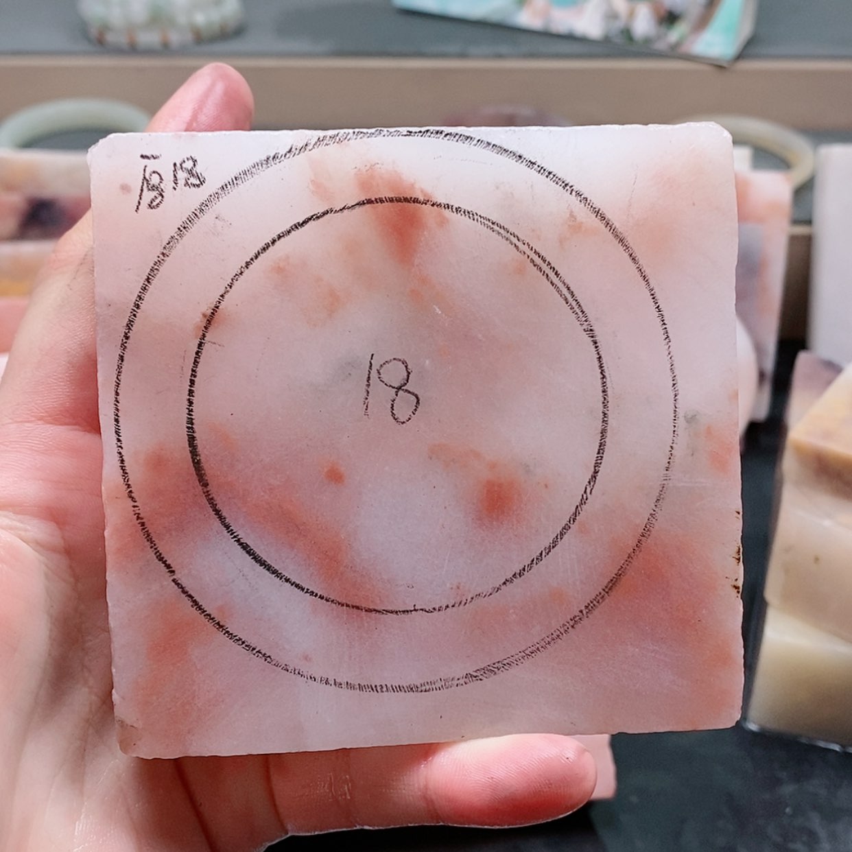 【闪购商品】石英质玉手镯未镶嵌k****e定制