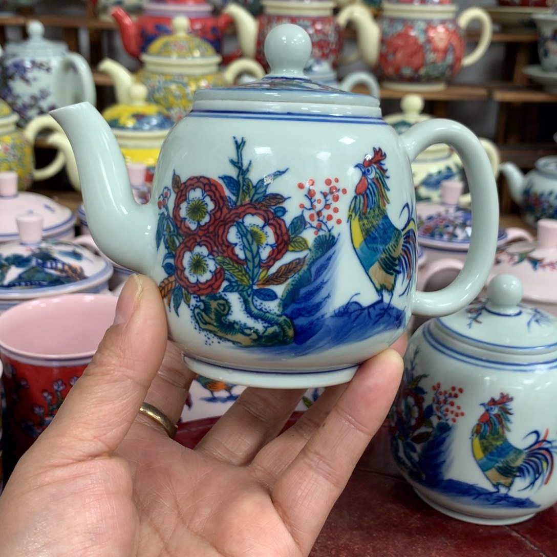 若***榴陶景德镇陶瓷 碗 盘 杯 壶 碟 各种……