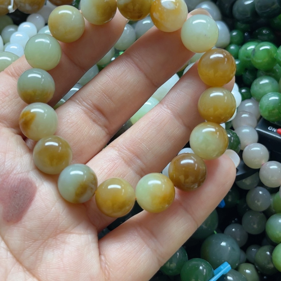 和田玉手链未镶嵌