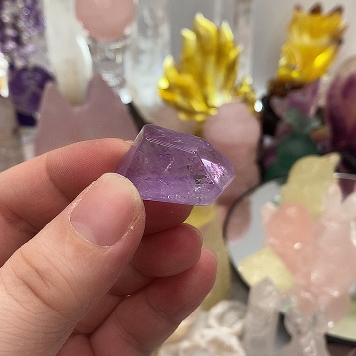 水晶摆件未镶嵌水晶有瑕