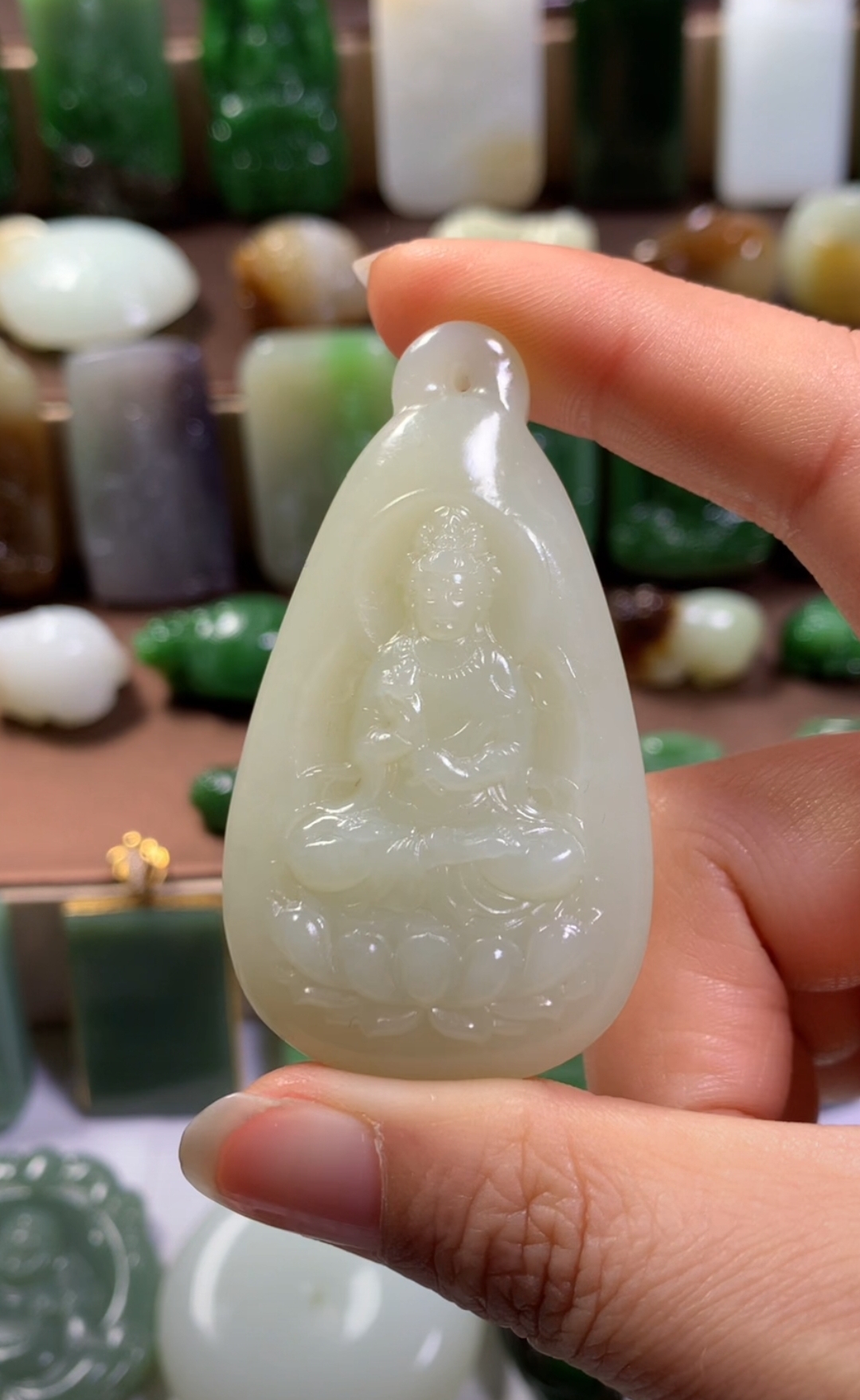 和田玉挂件未镶嵌