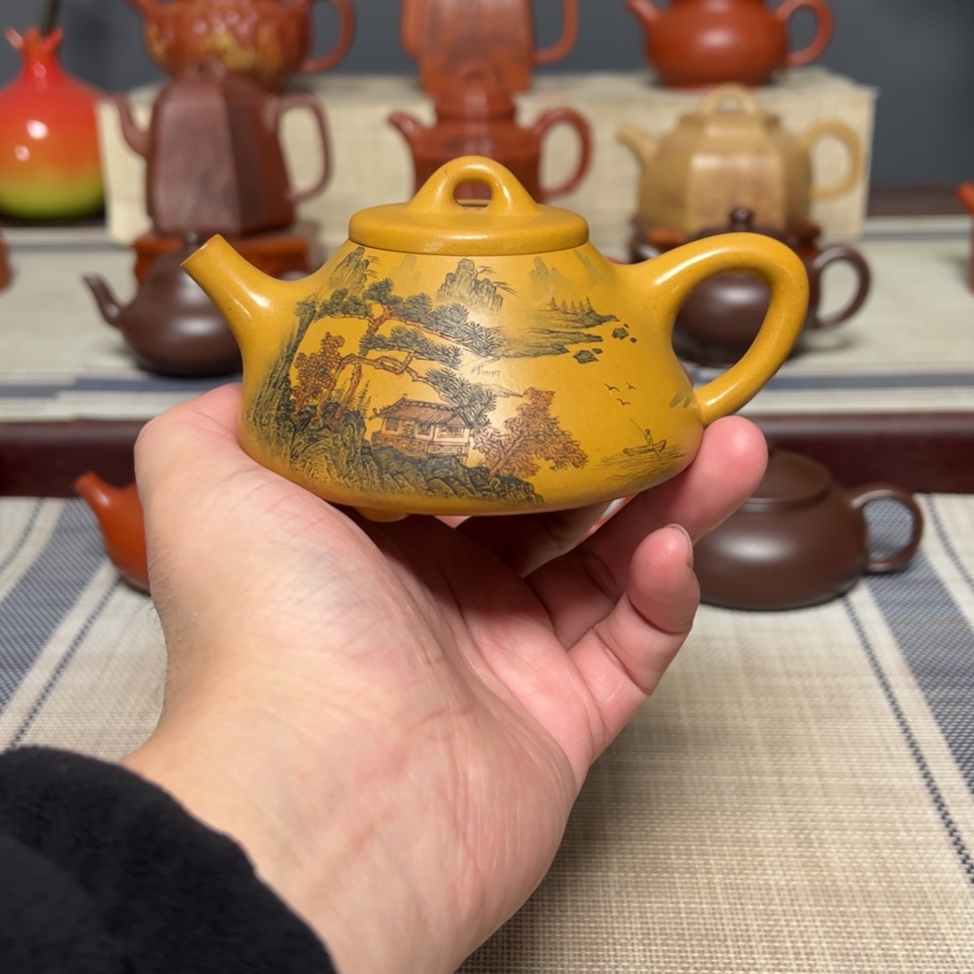 佛***叔紫砂茶壶宜兴紫砂