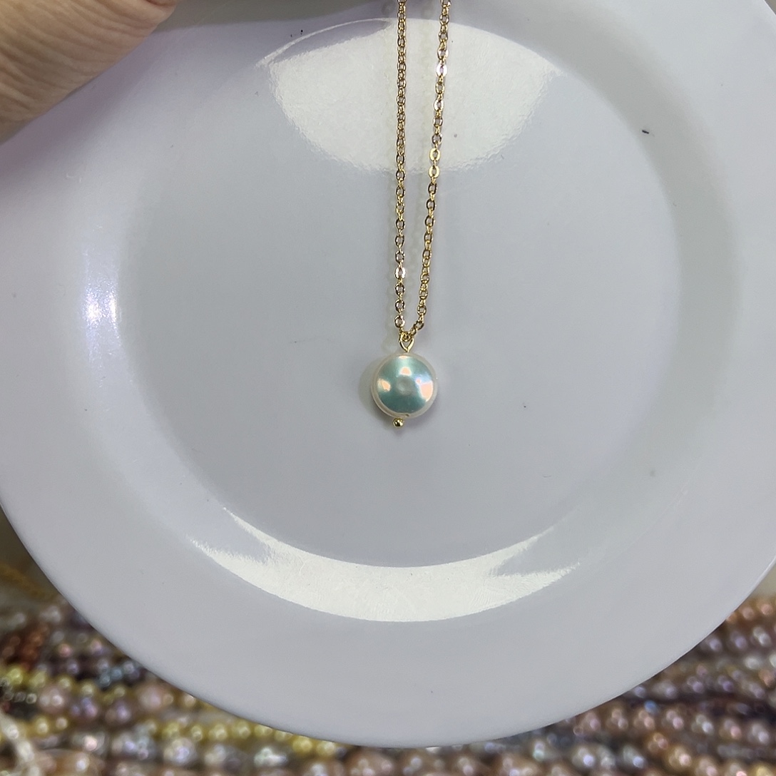 钛钢手绳淡水珍珠