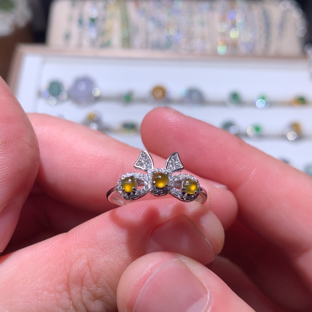 翡翠颈饰银S925镶嵌0003