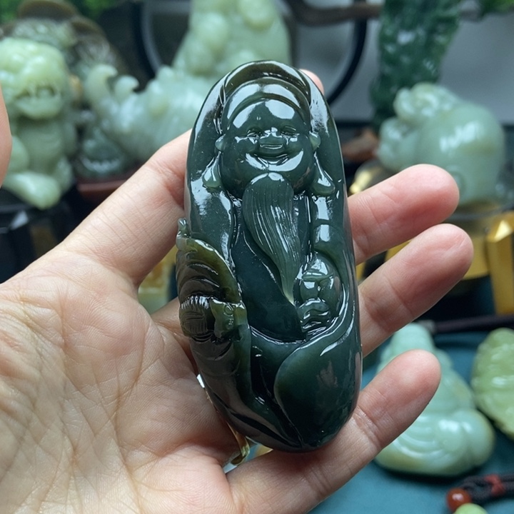 和田玉把件未镶嵌