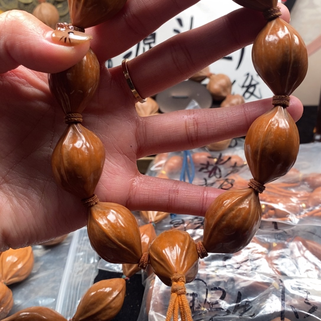 橄榄核手串/手链2.1三花