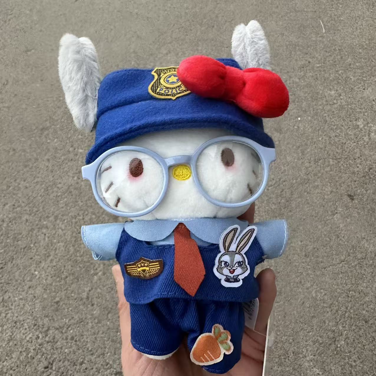 【新款】正版HelloKitty兔子警官系列kt包挂手工挂件钥匙扣生日礼物