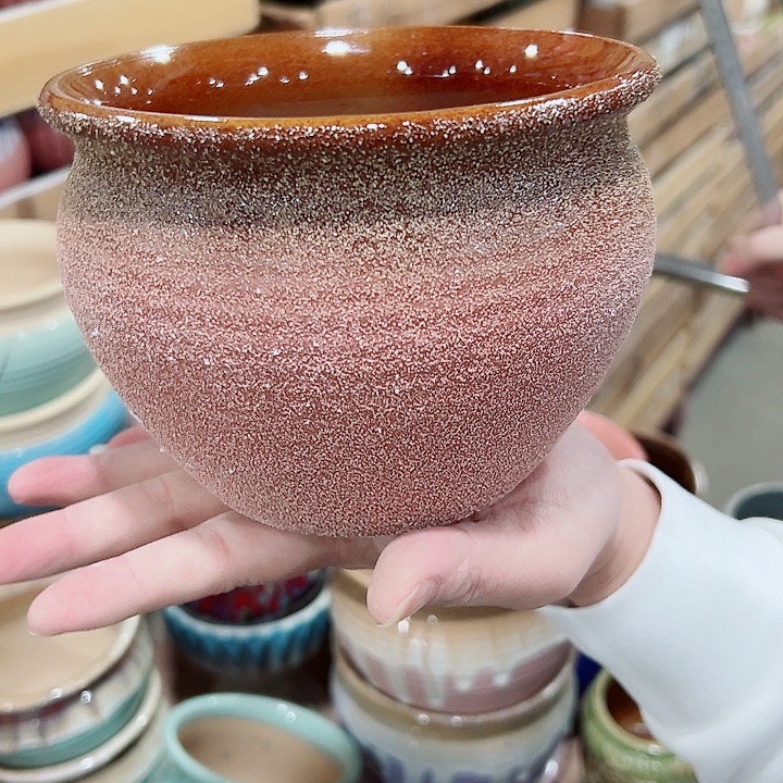 有孔.凑满10元发货多肉陶瓷花盆！