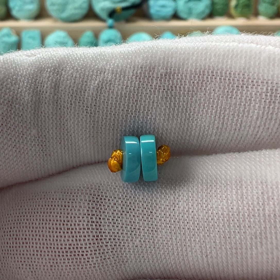 未镶嵌绿松石隔片6mm