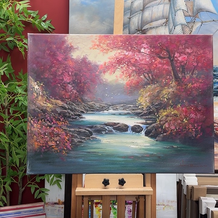 油画6080油画作品入选