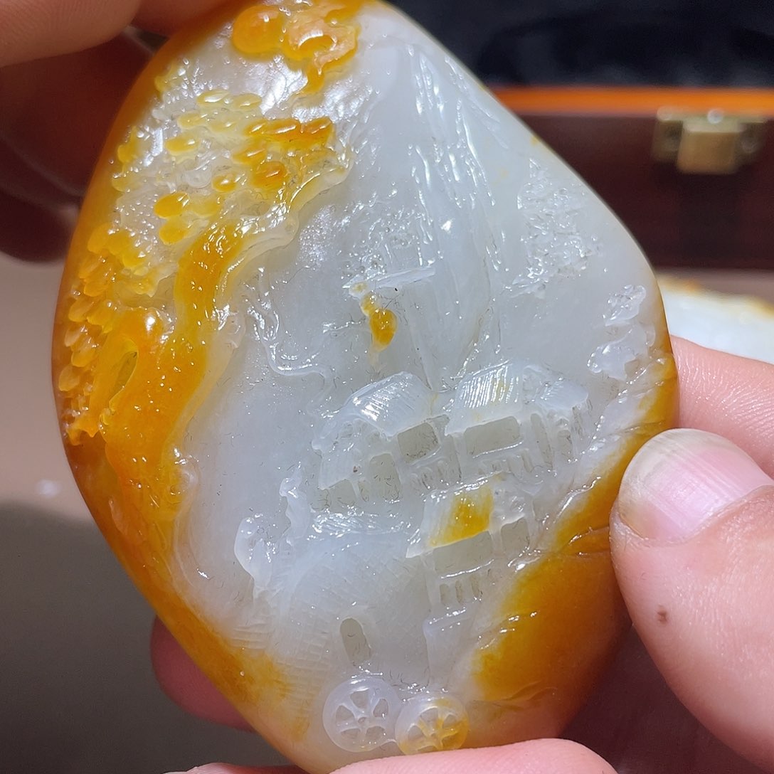 和田玉颈饰未镶嵌Z6