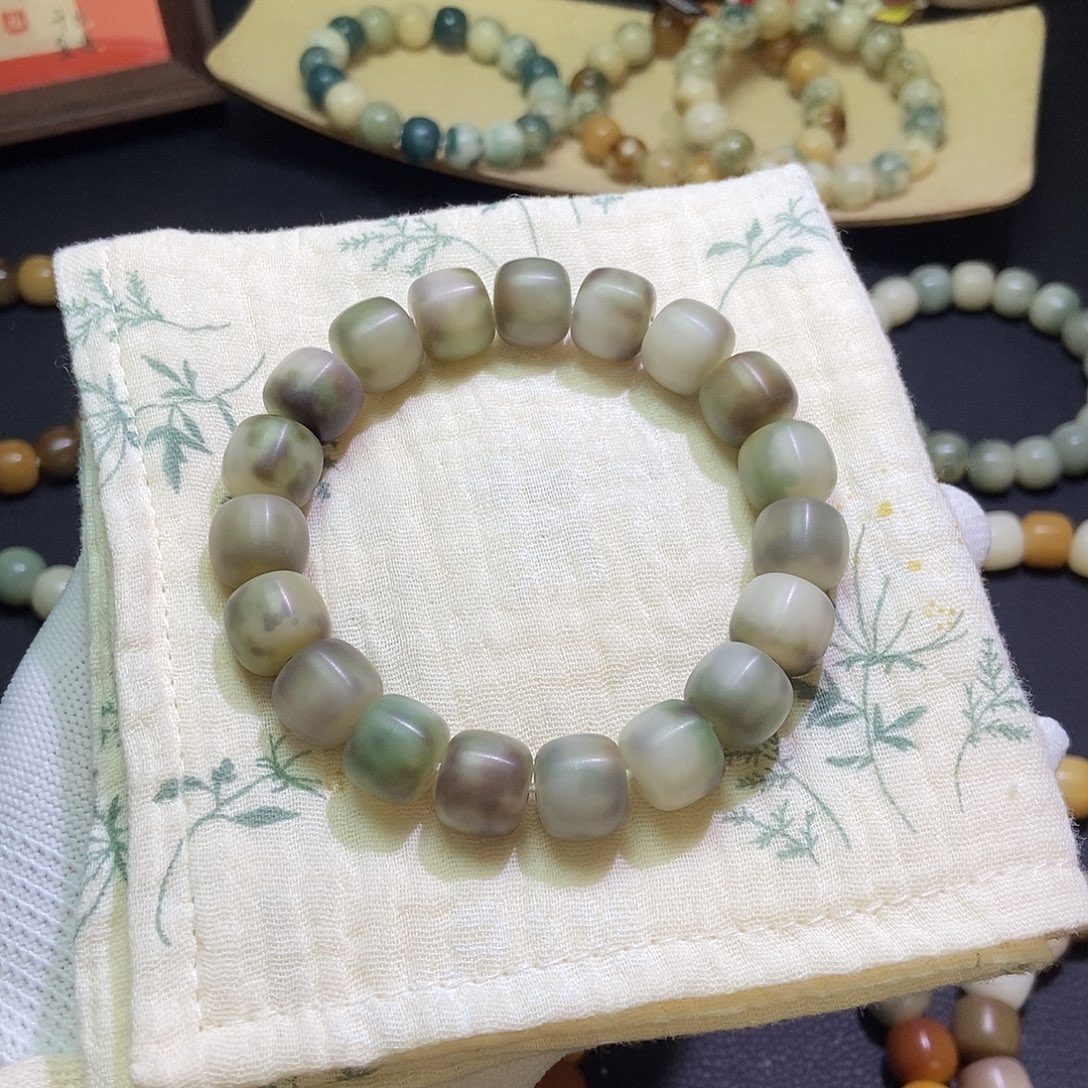 菩提根/象牙果手串卡13干磨微瑕