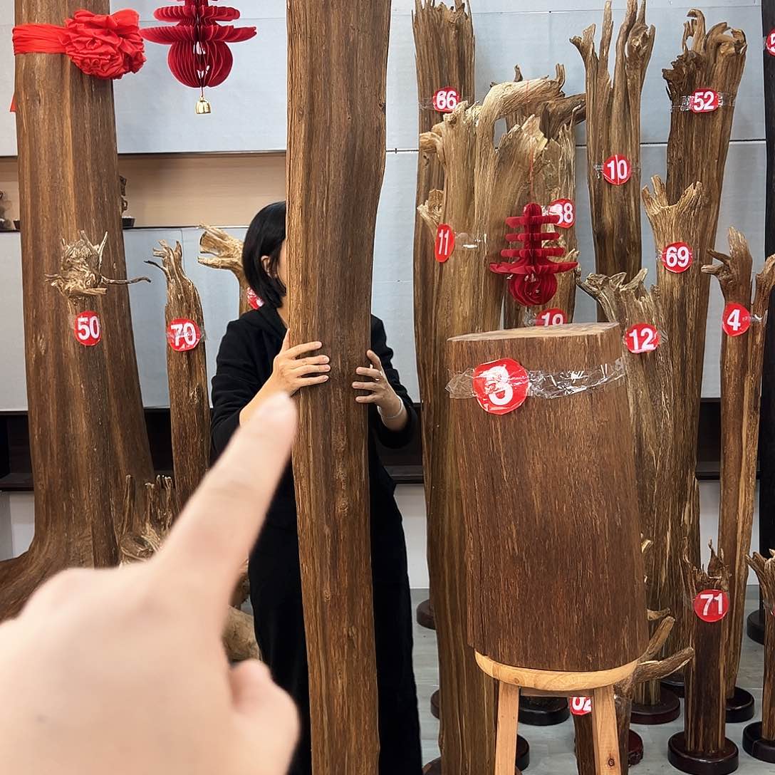 沉香摆件玉*人海南沉香摆件