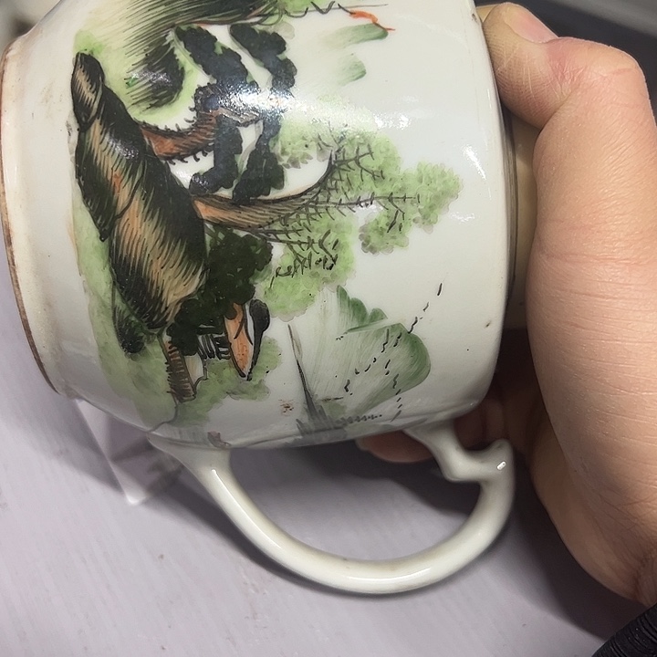 正***源摆件陶景德镇瓷器壶一