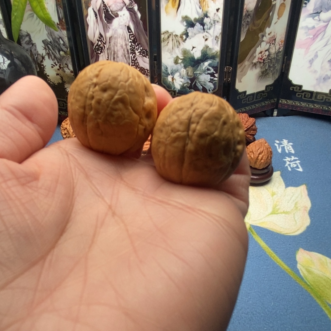 W***w文玩核桃把件麒麟瓜