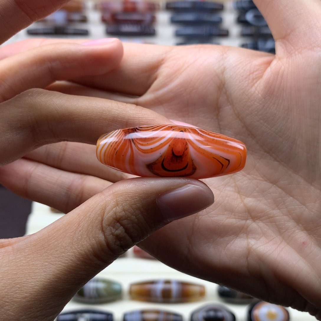 玛瑙/玉髓手链未镶嵌不***灰