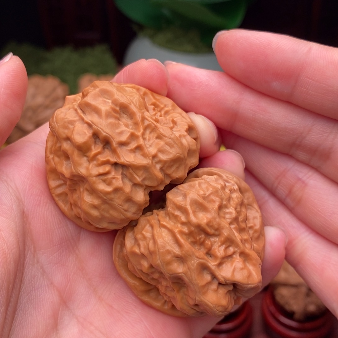 文玩核桃把件三角蛙41