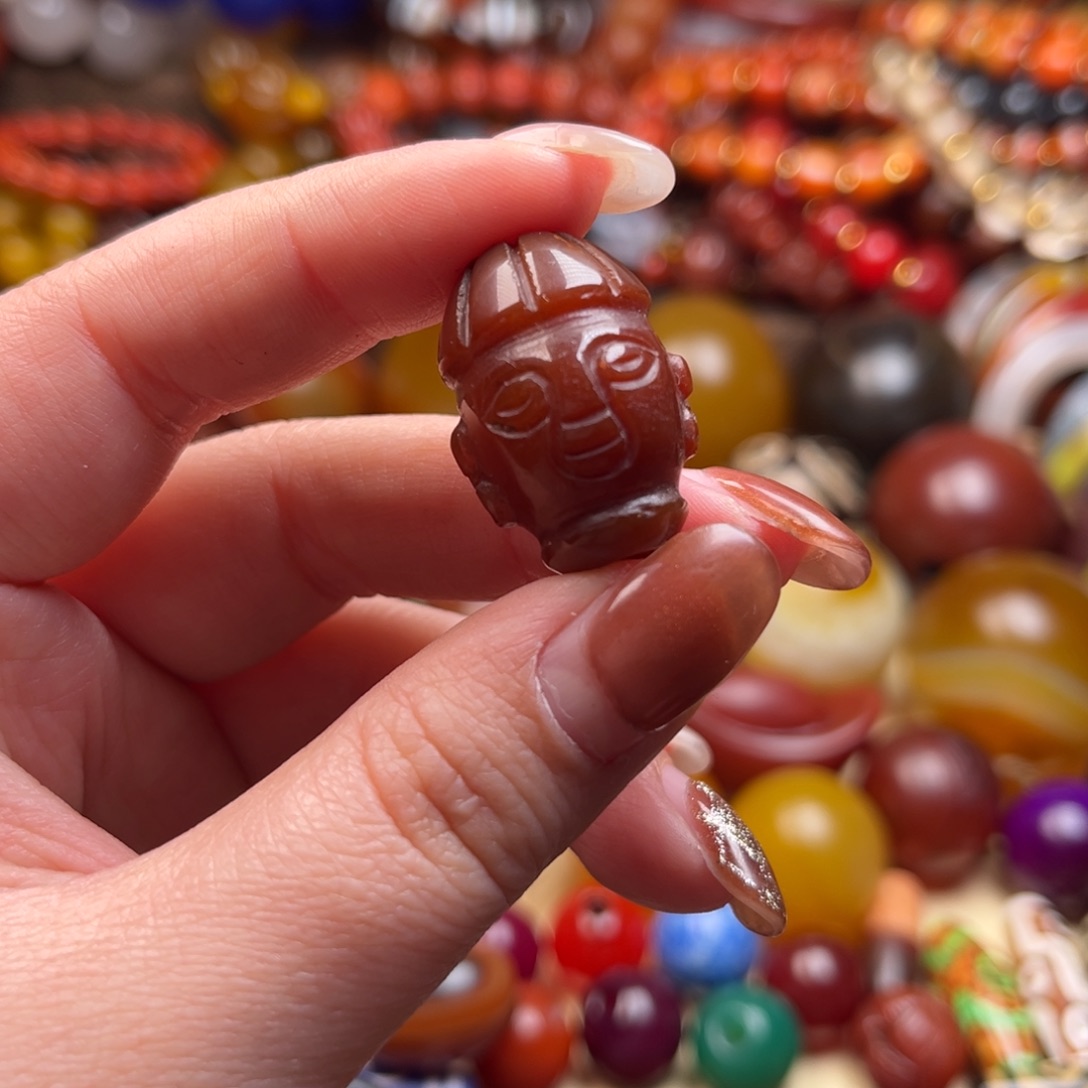 玛瑙/玉髓未镶嵌颈饰