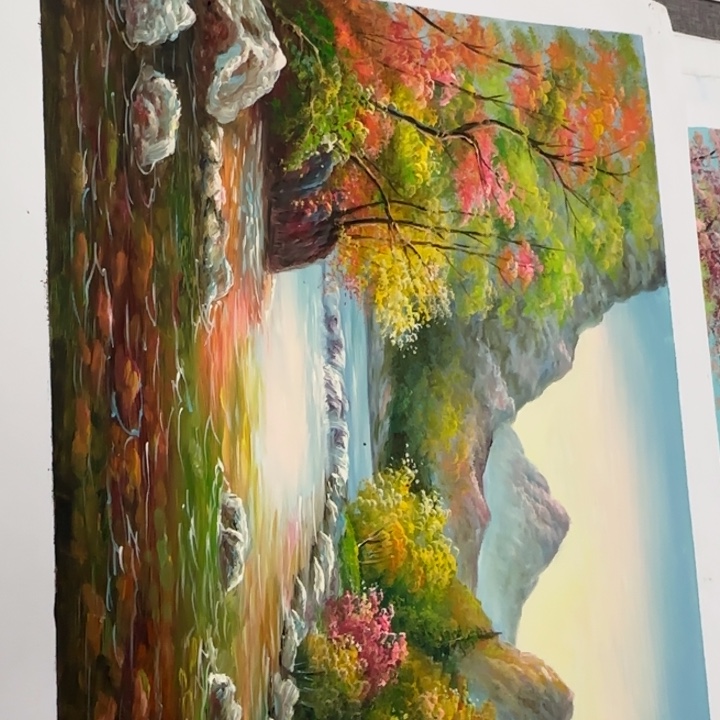 油画花花和你一起玩的