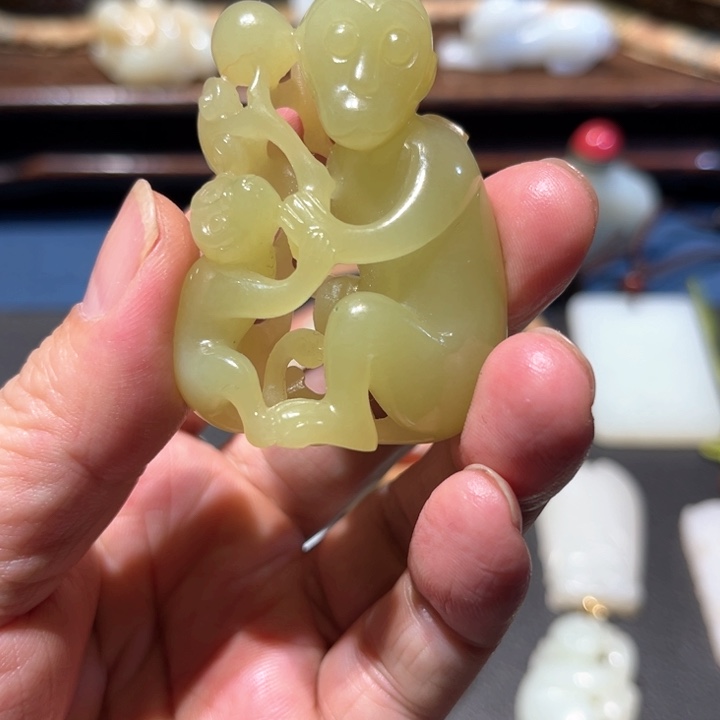 和田玉挂件未镶嵌孙*光