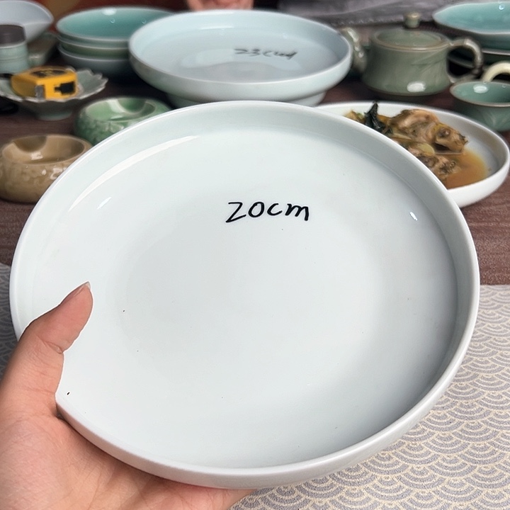 龙泉云间青瓷小米茶器