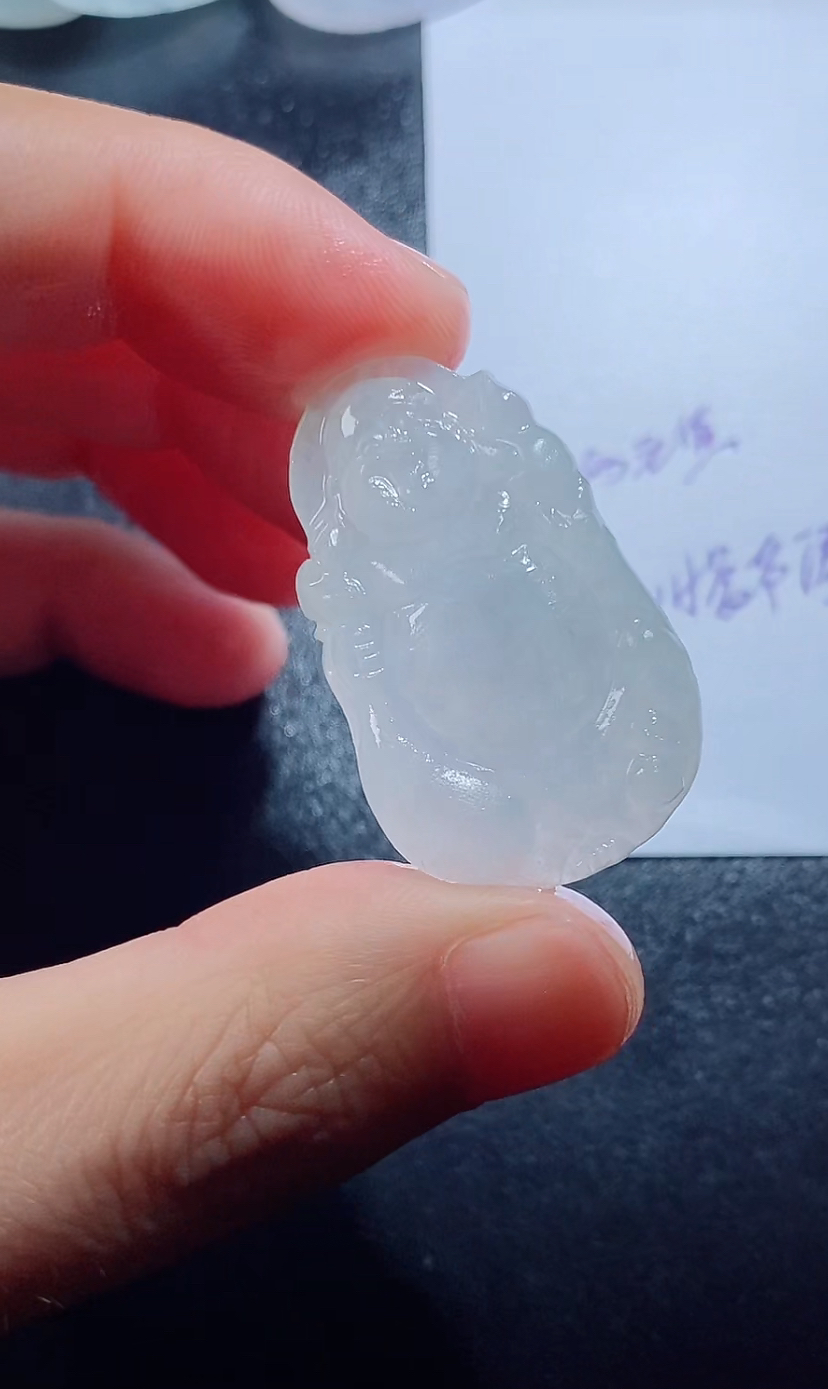 定制翡翠未镶嵌毛货不支持退换付款后联系客服确认抛光