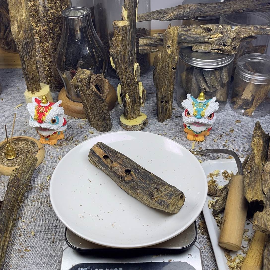 香料奇楠虫漏香44克