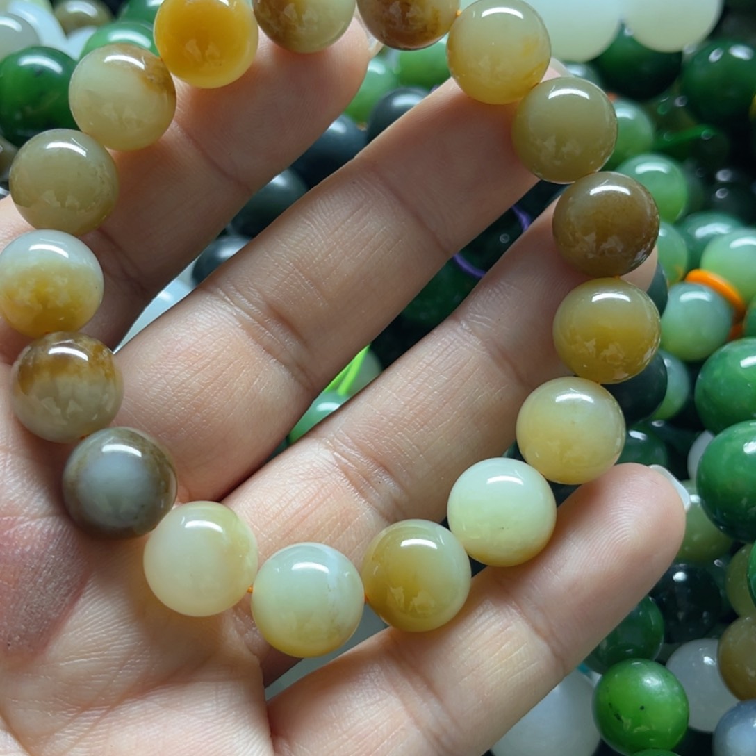 和田玉手链未镶嵌