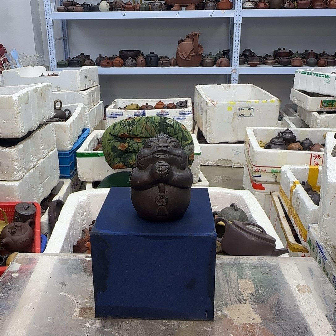 茶壶紫砂宜兴紫砂壶瑕疵处理